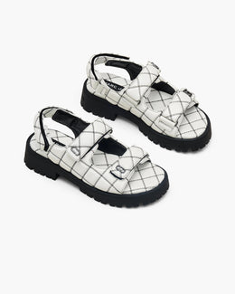 The Quilted Sunny Sandal