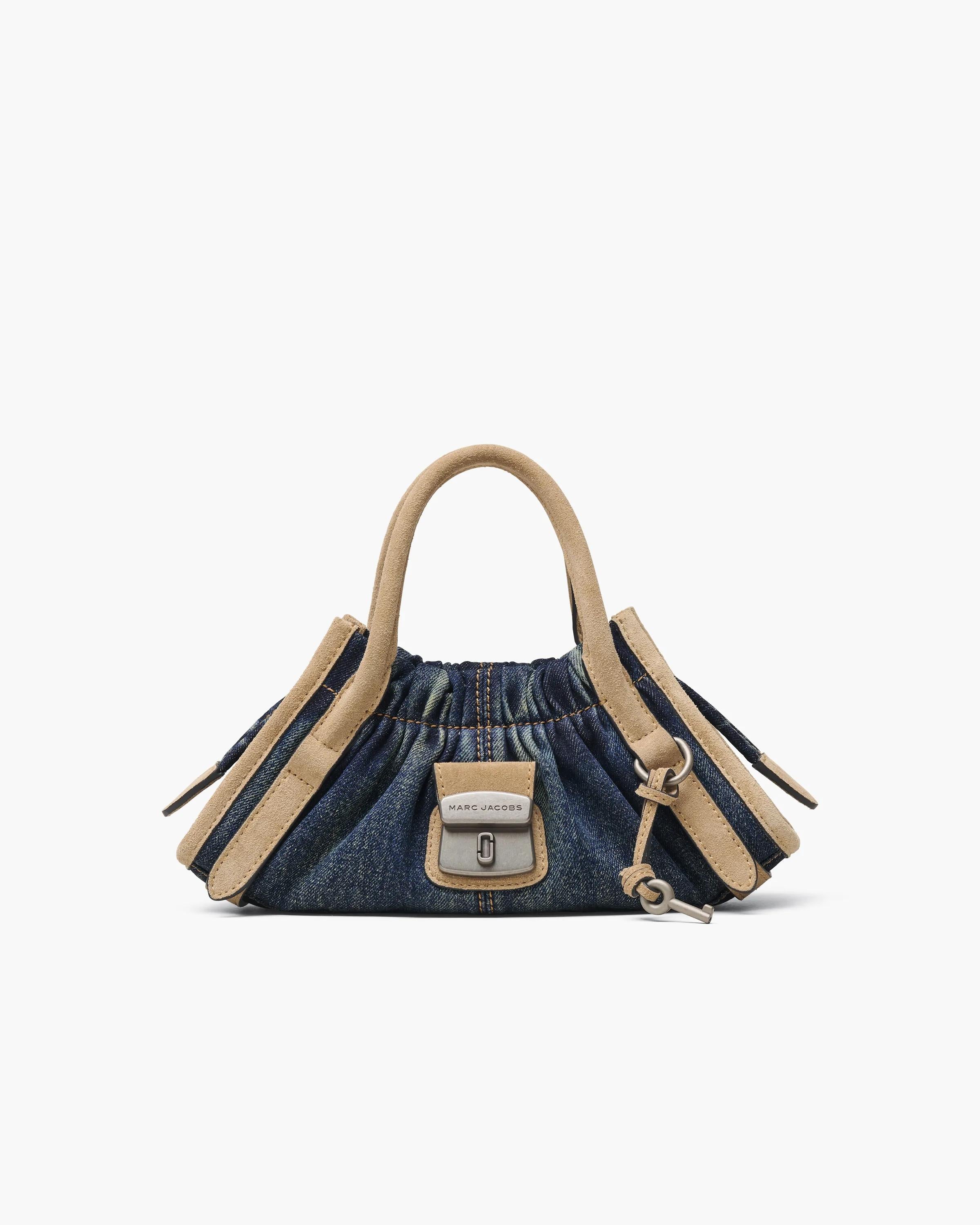 The Denim Suede Cristina Small Satchel