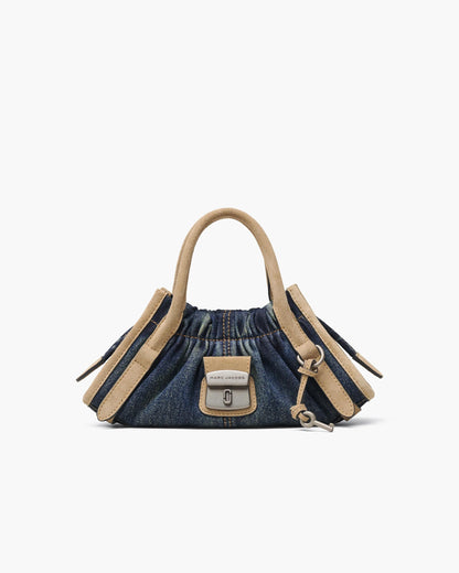 The Denim Suede Cristina Small Satchel