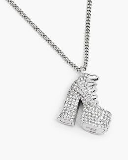The Pave Kiki Boot Necklace