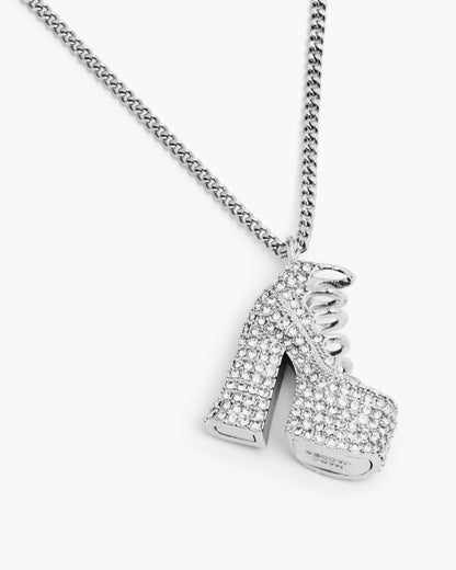 The Pave Kiki Boot Necklace