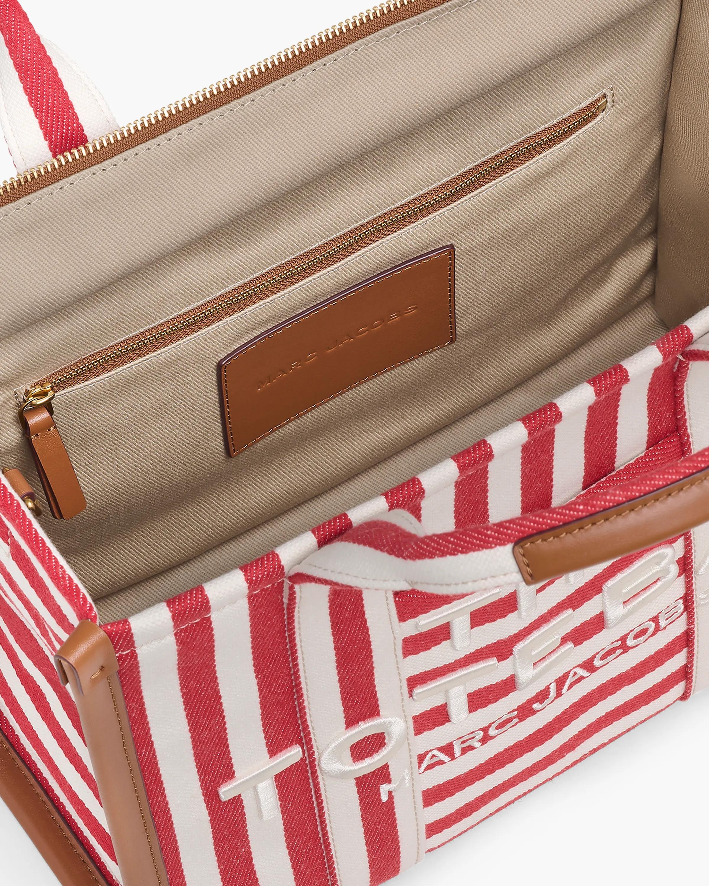 The Stripe Canvas Medium Tote Bag
