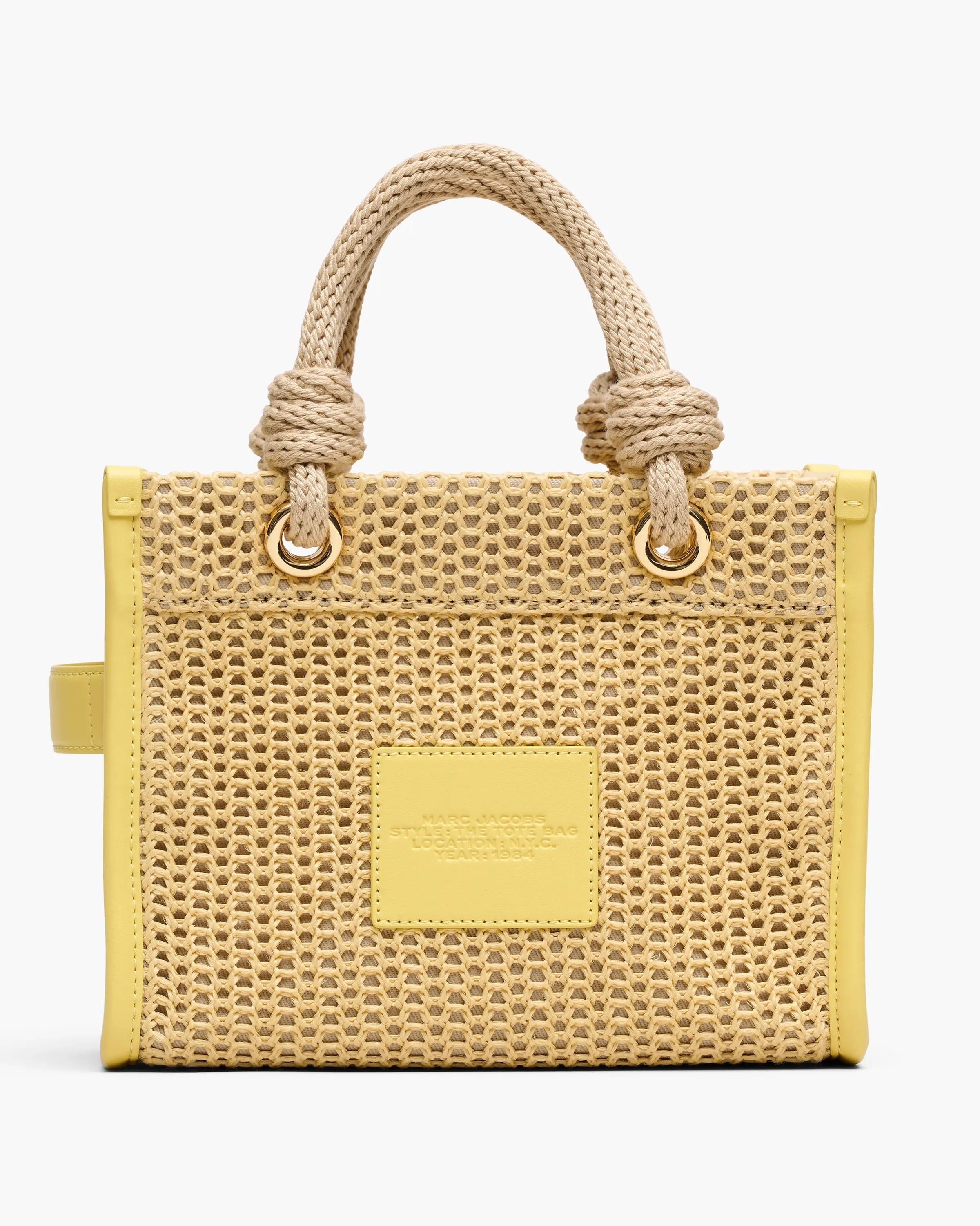 The Woven Rope Small Tote Bag