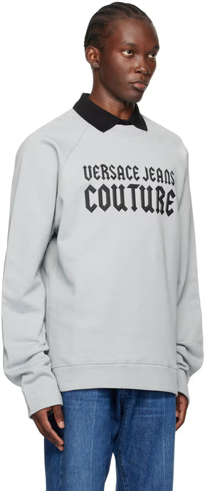 Blue Appliqué Sweatshirt