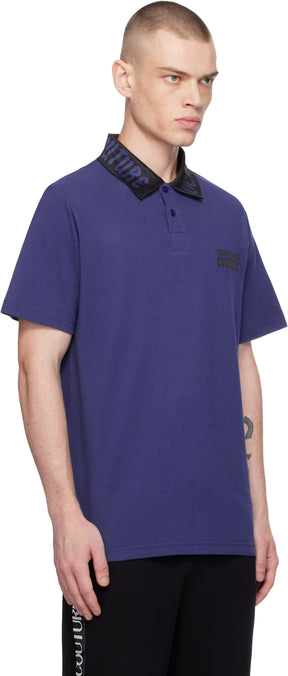 Blue Gothic Logo Polo