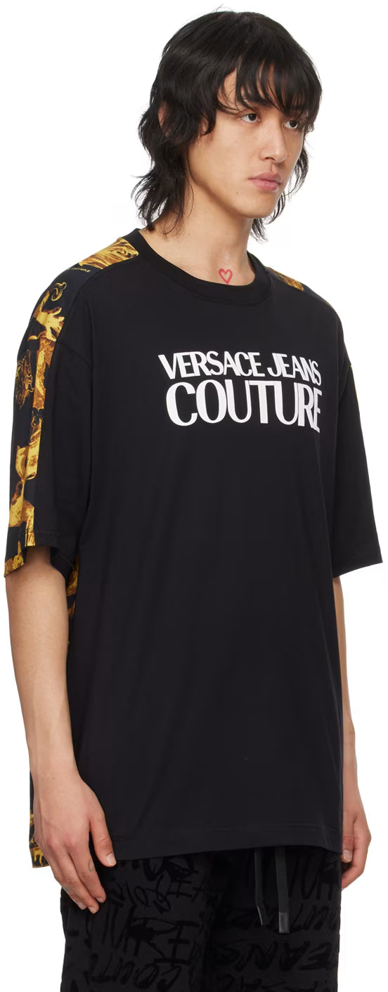 Black Watercolour Couture T-Shirt
