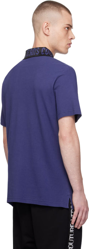 Blue Gothic Logo Polo