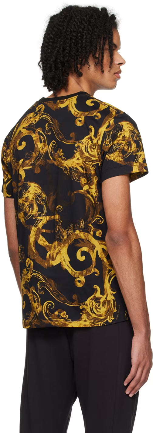 Black Watercolor Couture T-Shirt