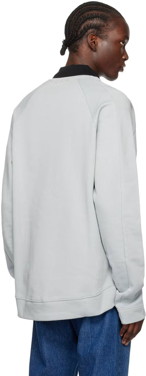 Blue Appliqué Sweatshirt