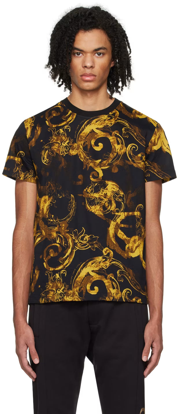 Black Watercolor Couture T-Shirt