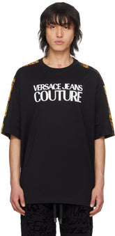 Black Watercolour Couture T-Shirt