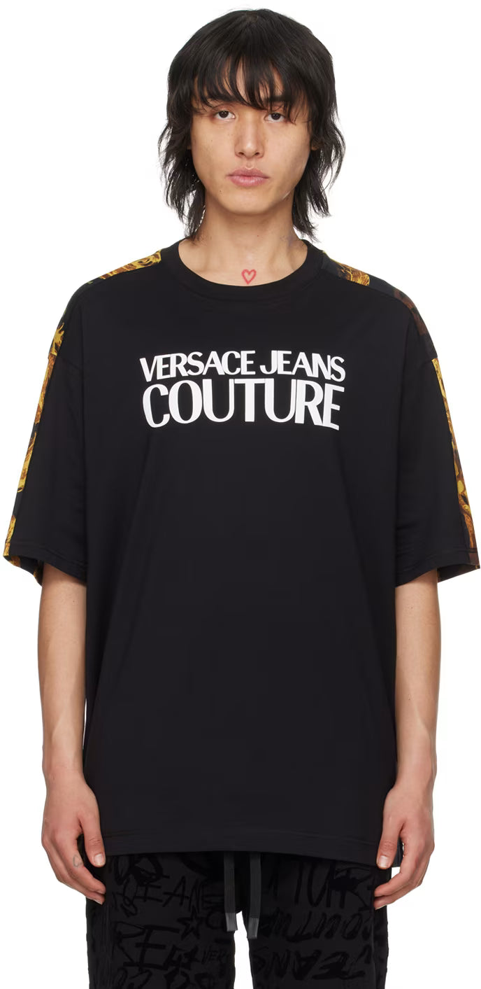 Black Watercolour Couture T-Shirt