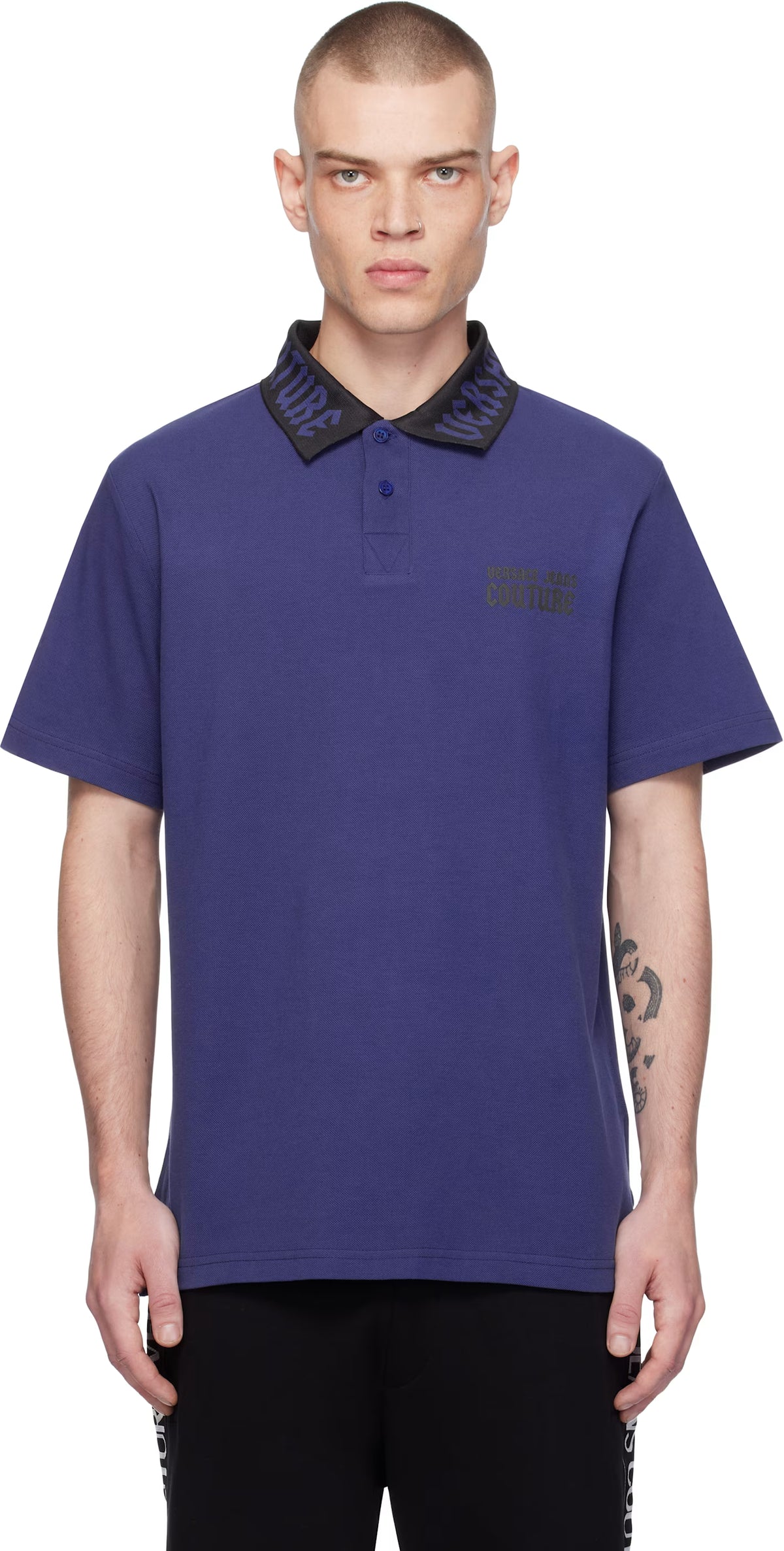 Blue Gothic Logo Polo