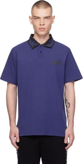 Blue Gothic Logo Polo