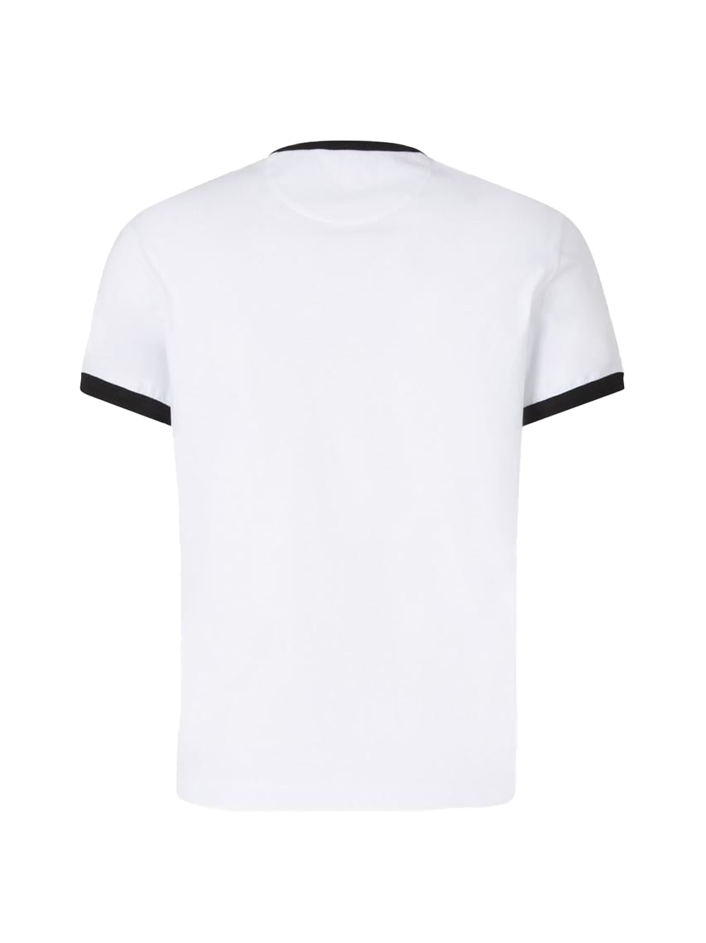 Valentino Contrast Stamp Logo T-Shirt in White