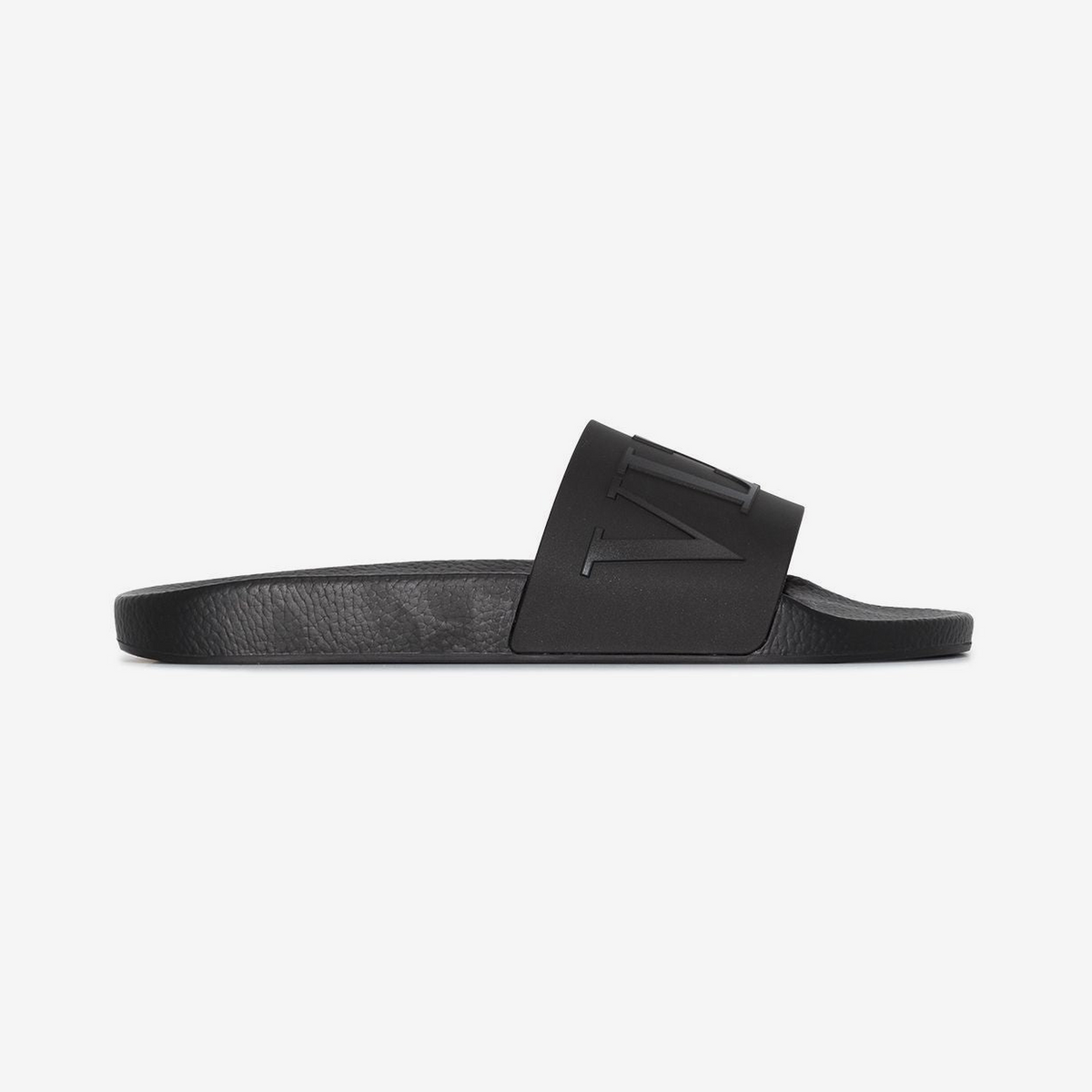 Valentino embossed-logo flip-flops