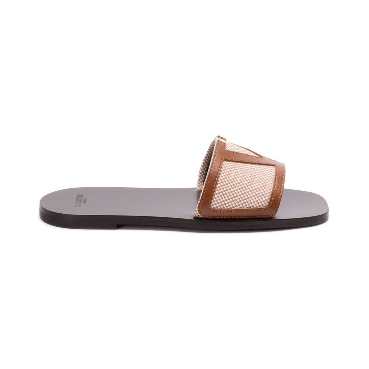 Valentino Garavani Beige Two-tone Flats