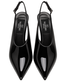 Valentino Garavani Black Sling Pump