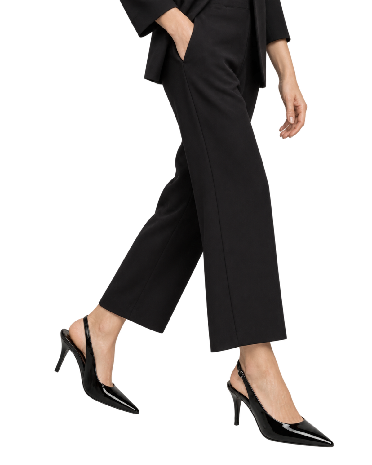 Valentino Garavani Black Sling Pump