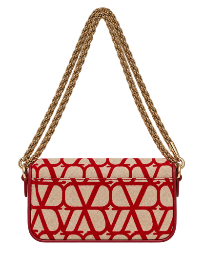 Valentino Garavani Monogram logo-plaque shoulder bag
