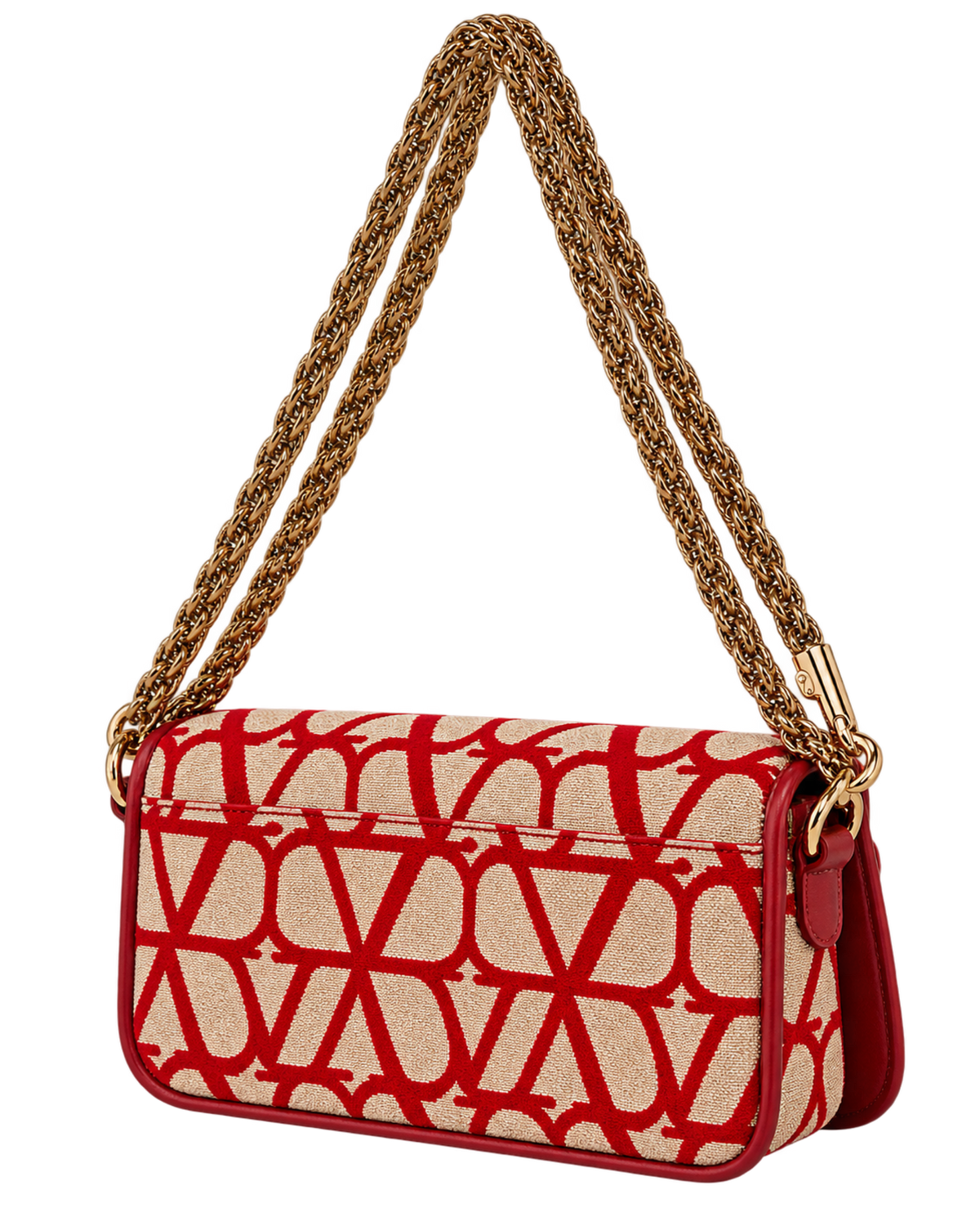 Valentino Garavani Monogram logo-plaque shoulder bag