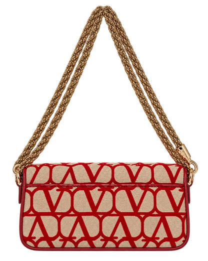 Valentino Garavani Monogram logo-plaque shoulder bag