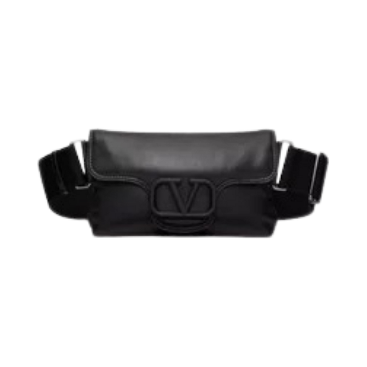 Valentino Garavani Noir Shoulder Bag in Nappa Leather