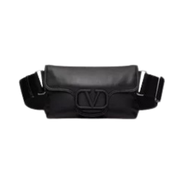 Valentino Garavani Noir Shoulder Bag in Nappa Leather