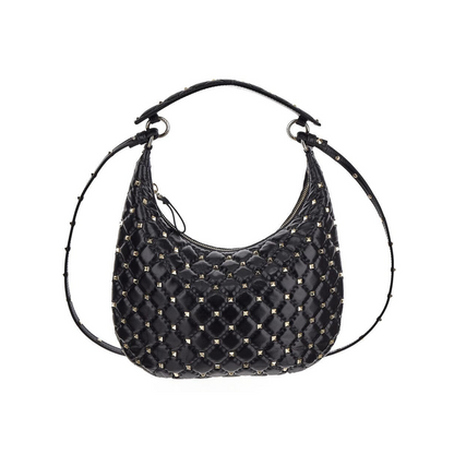 Valentino Garavani Rockstud Spike Small Hobo Bag