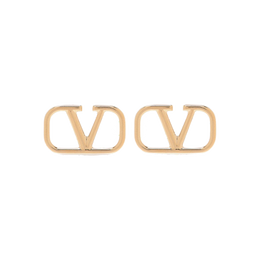 V Logo Earring