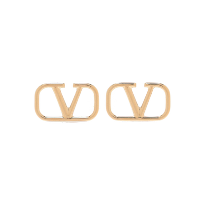 V Logo Earring