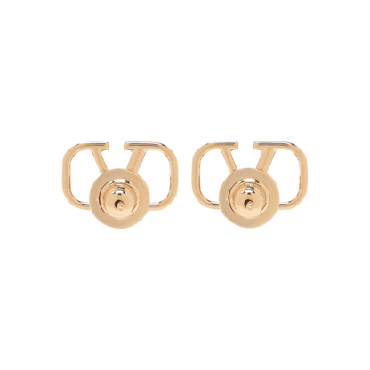 V Logo Earring