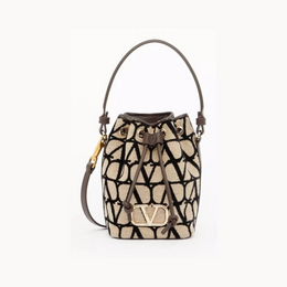 Valentino Mini Vlogo Signature Bucket Bag