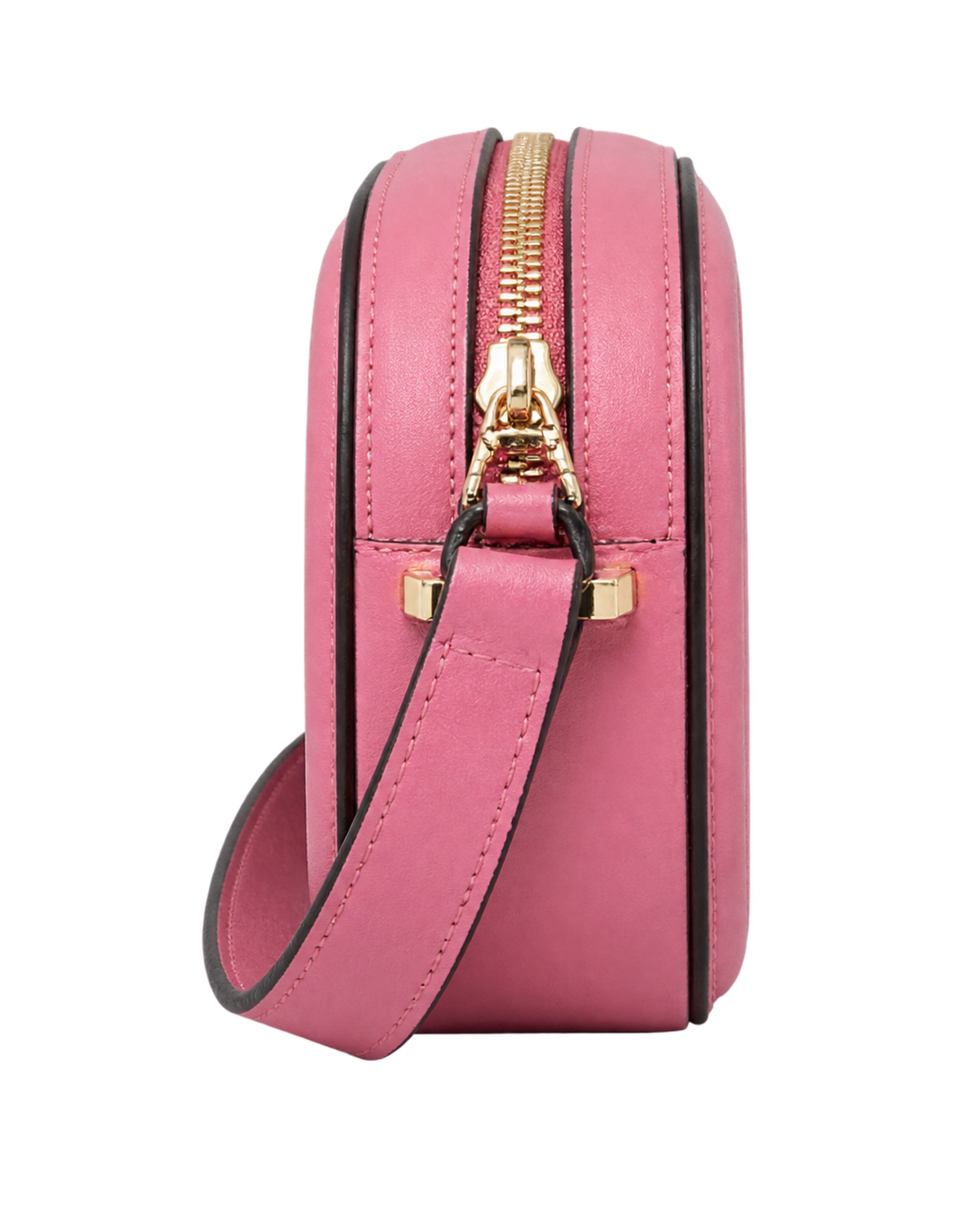 Valentino Pink Leather Logo Go Crossbody Bag