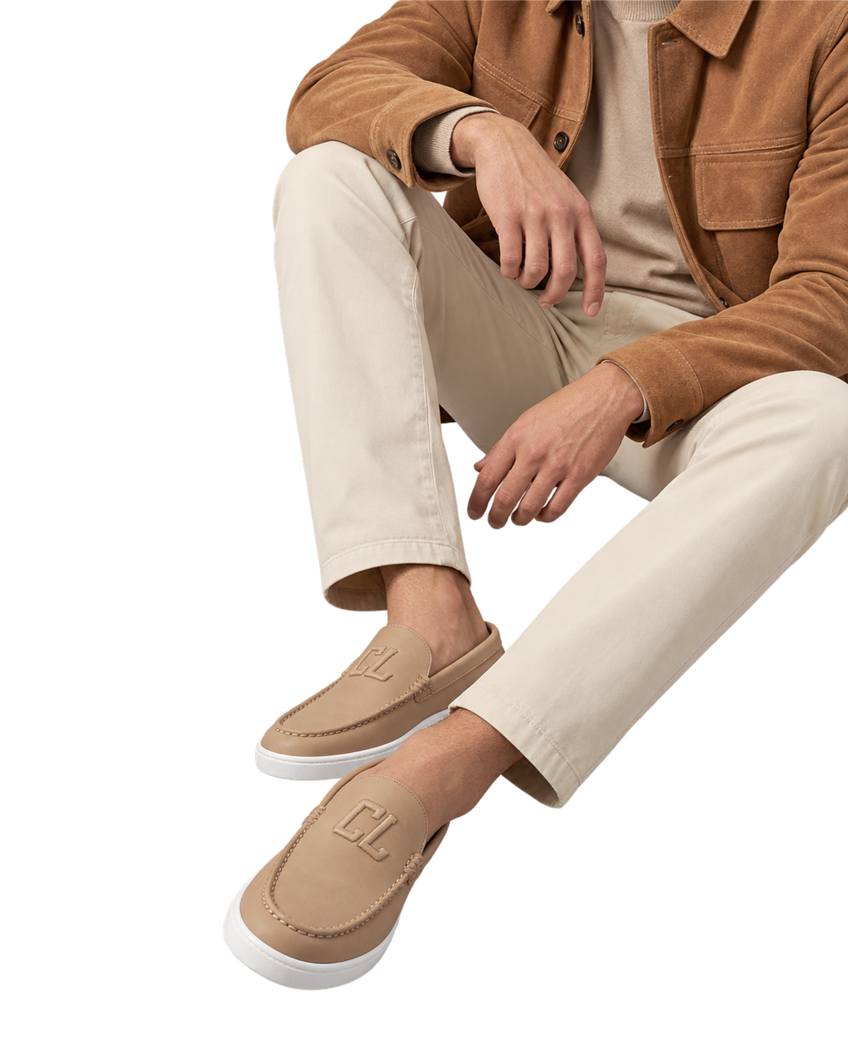 Varsiboat Slip-ons in Calf Leather