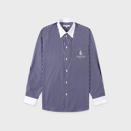 Vendome Oversized Shirt - Blue Striped