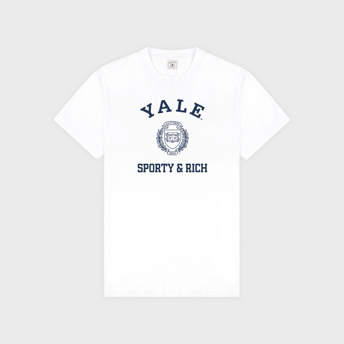 Veritas T-shirt - White/Navy