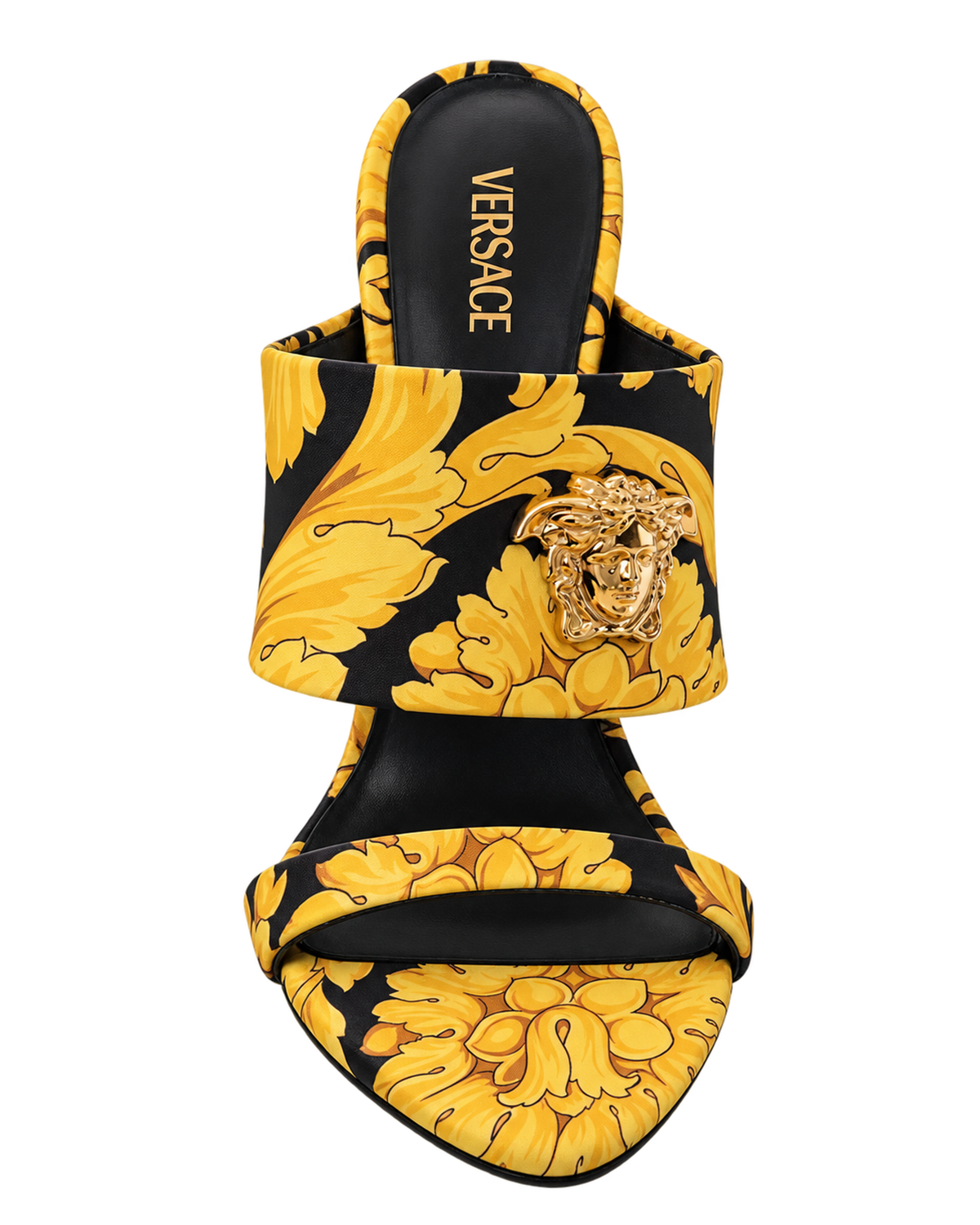 Versace Barocco Print Medusa Head Heeled