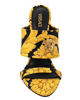 Versace Barocco Print Medusa Head Heeled