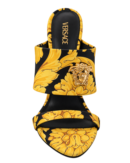 Versace Barocco Print Medusa Head Heeled