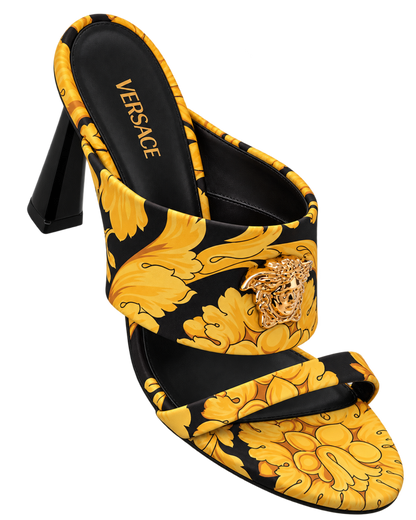 Versace Barocco Print Medusa Head Heeled