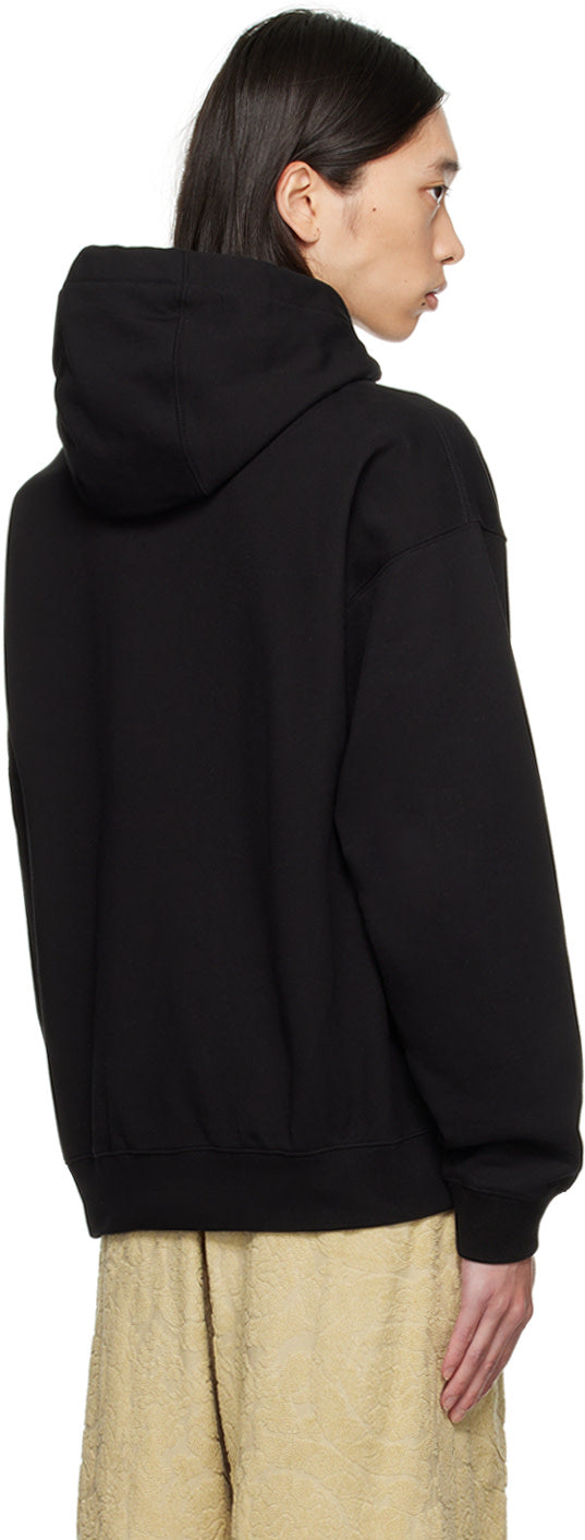 Versace Black 90s Vintage Logo Hoodie