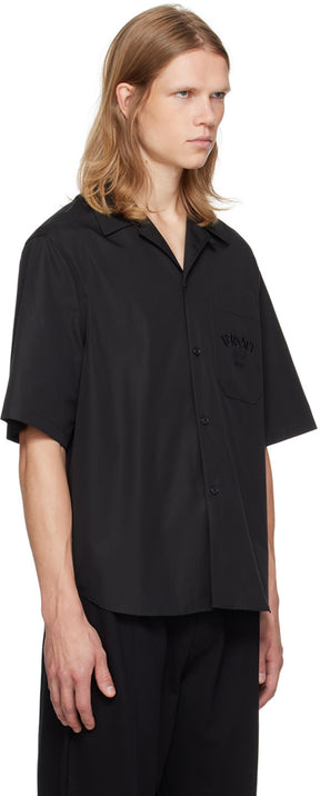 Versace Black 'La Coupe Des Dieux' Shirt
