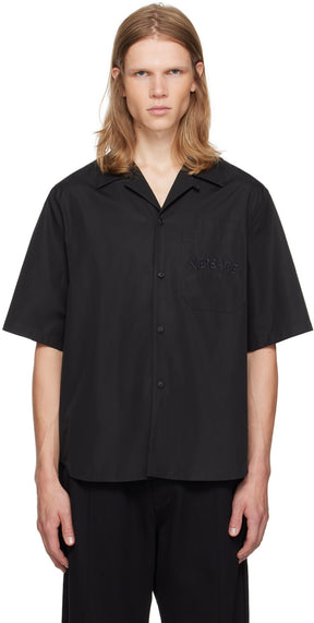 Versace Black 'La Coupe Des Dieux' Shirt