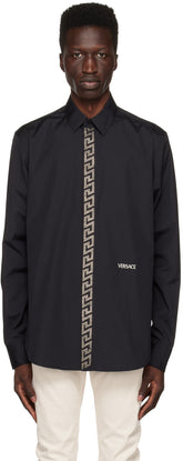 Versace Black Studded Shirt