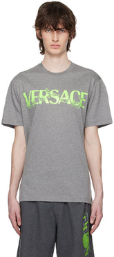Versace Gray Barocco T-Shirt
