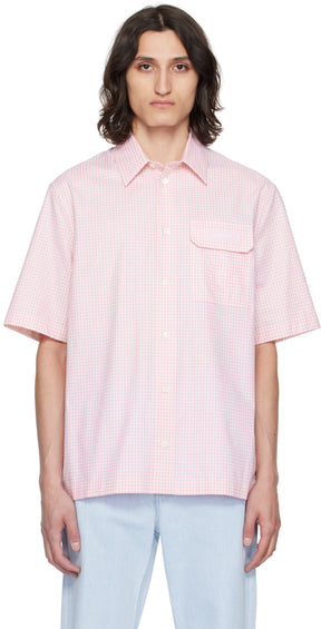 Versace Pink Contrasto Shirt