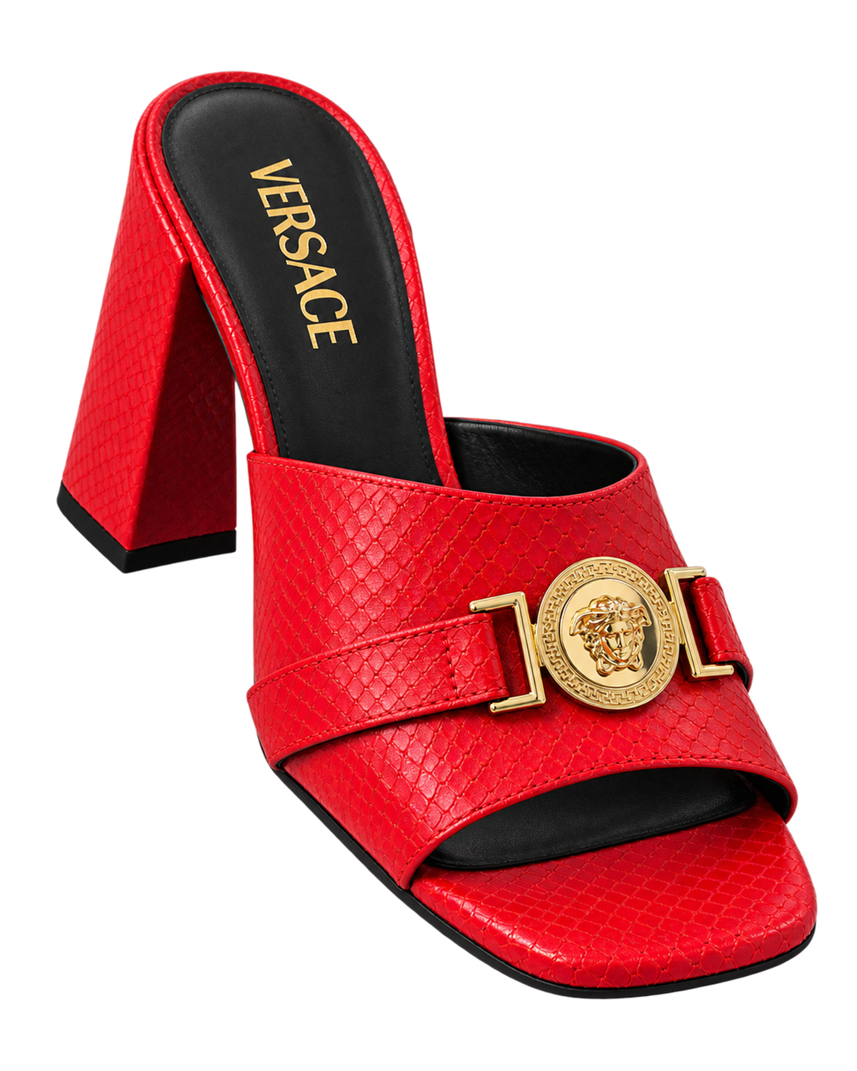 Versace Red Medusa Heels