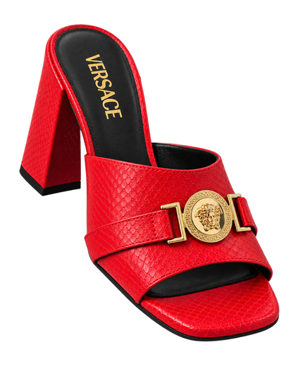 Versace Red Medusa Heels