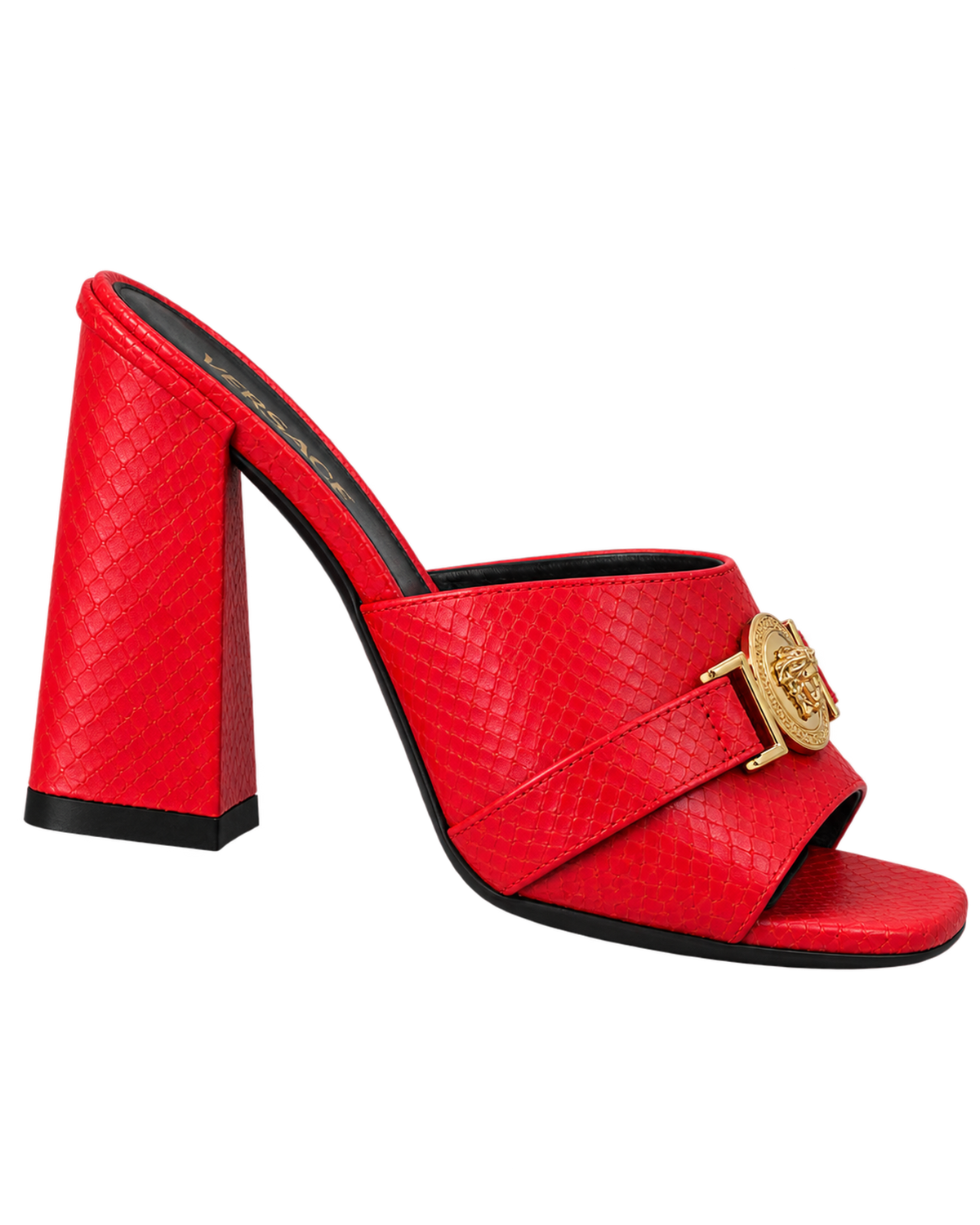 Versace Red Medusa Heels